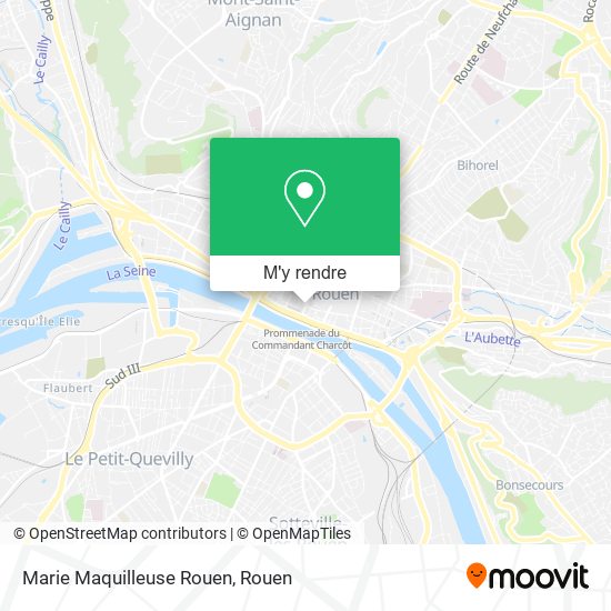 Marie Maquilleuse Rouen plan