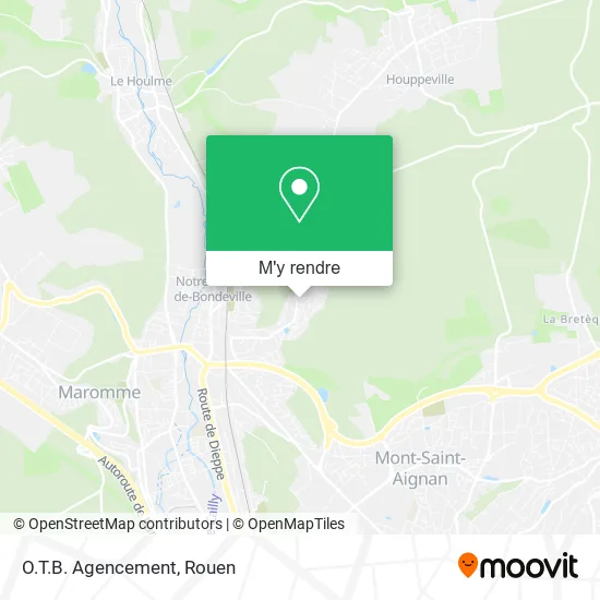 O.T.B. Agencement plan