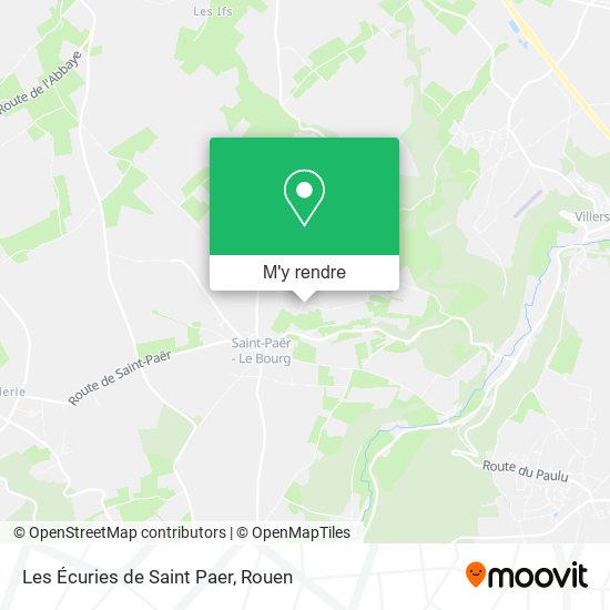 Les Écuries de Saint Paer plan