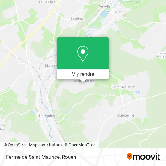 Ferme de Saint Maurice plan