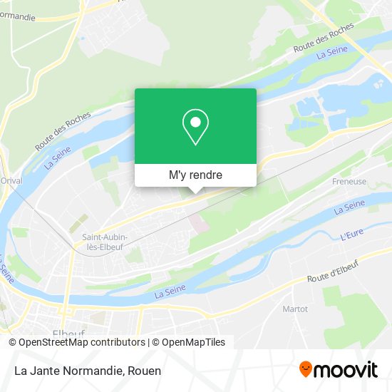 La Jante Normandie plan