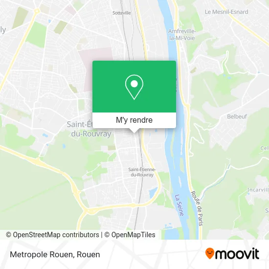 Metropole Rouen plan