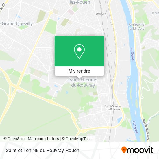 Saint et I en NE du Rouvray plan