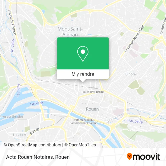 Acta Rouen Notaires plan