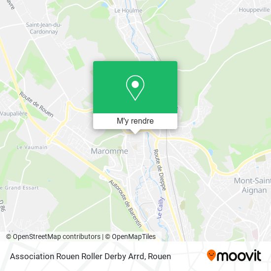 Association Rouen Roller Derby Arrd plan
