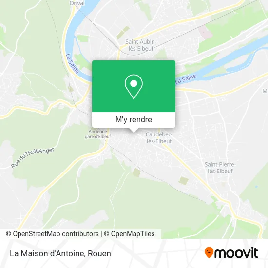 La Maison d'Antoine plan