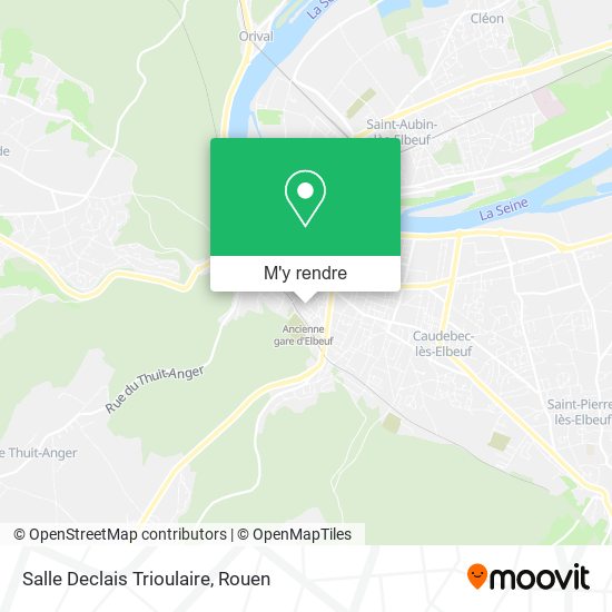 Salle Declais Trioulaire plan