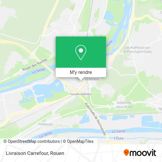 Livraison Carrefour plan