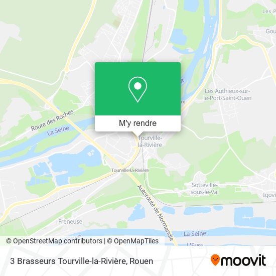 3 Brasseurs Tourville-la-Rivière plan