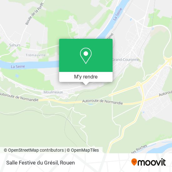 Salle Festive du Grésil plan