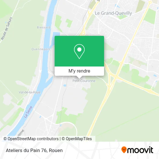 Ateliers du Pain 76 plan