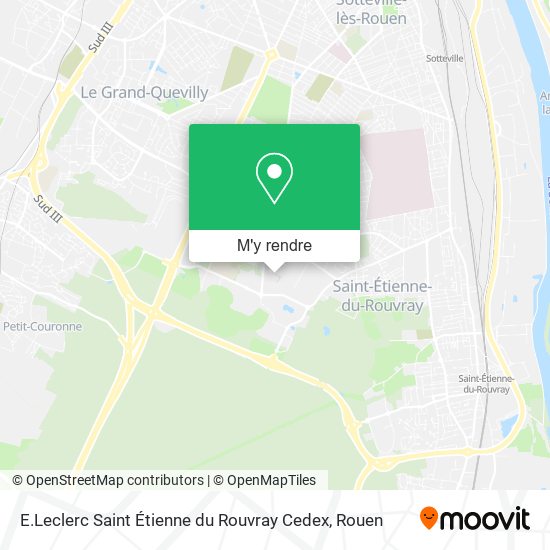 E.Leclerc Saint Étienne du Rouvray Cedex plan