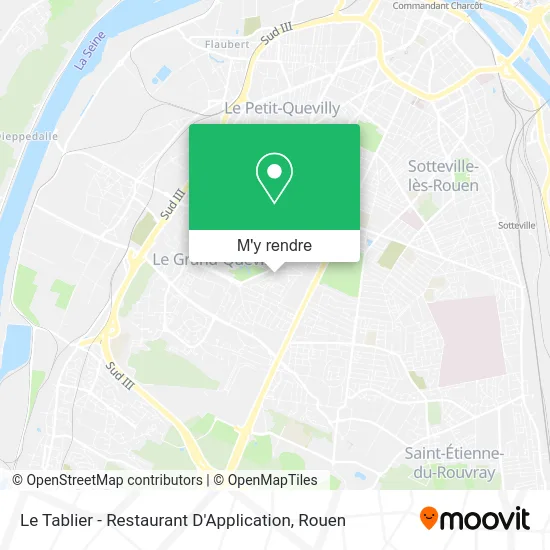 Le Tablier - Restaurant D'Application plan