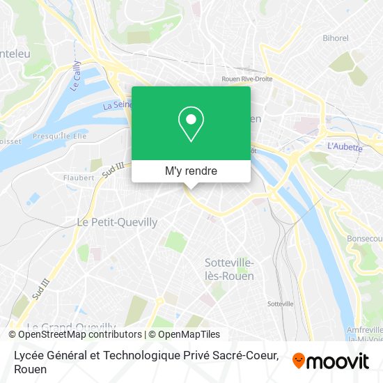 Lycée Général et Technologique Privé Sacré-Coeur plan