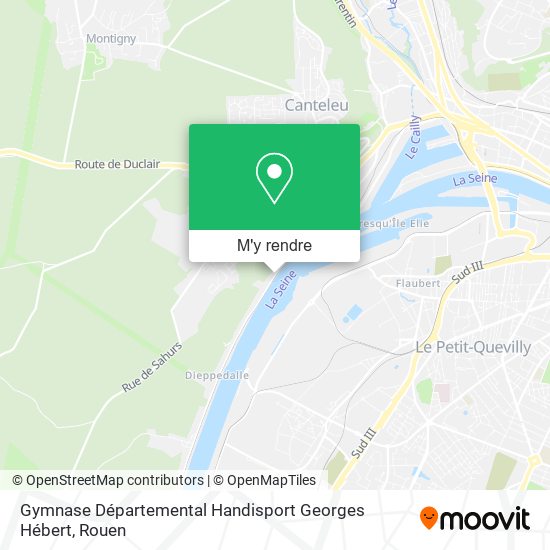 Gymnase Départemental Handisport Georges Hébert plan