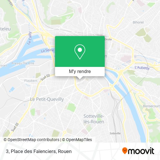 3, Place des Faïenciers plan