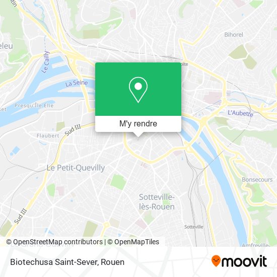 Biotechusa Saint-Sever plan