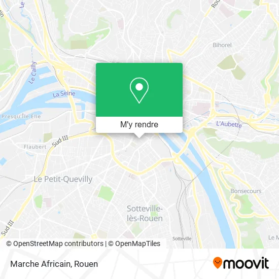 Marche Africain plan