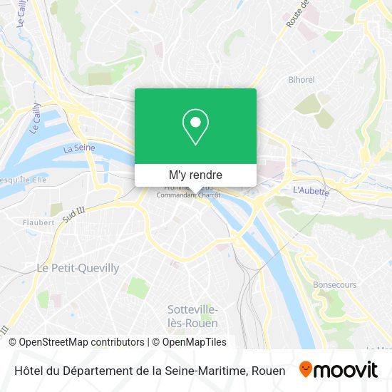 Hôtel du Département de la Seine-Maritime plan