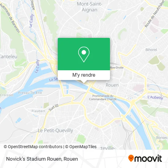 Novick's Stadium Rouen plan