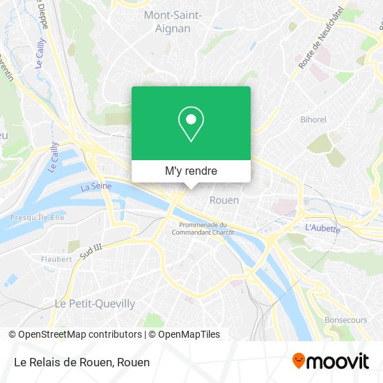 Le Relais de Rouen plan