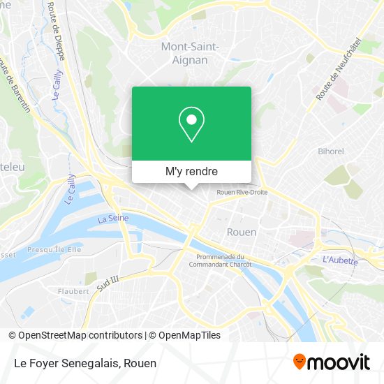 Le Foyer Senegalais plan