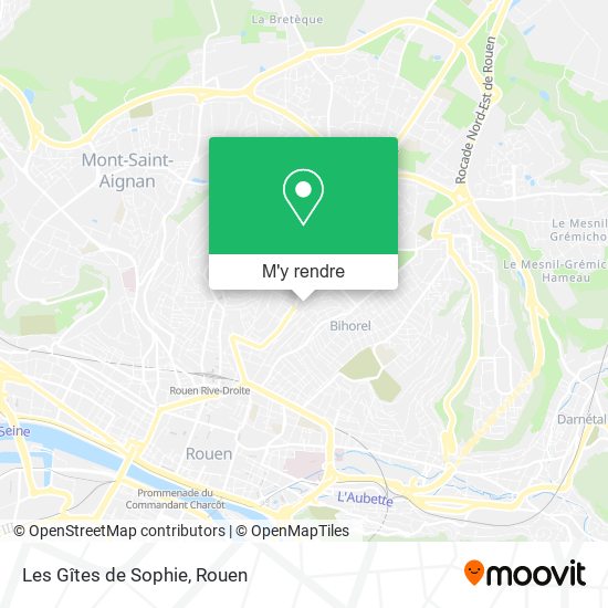 Les Gîtes de Sophie plan