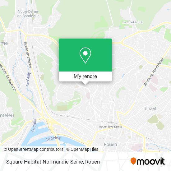 Square Habitat Normandie-Seine plan