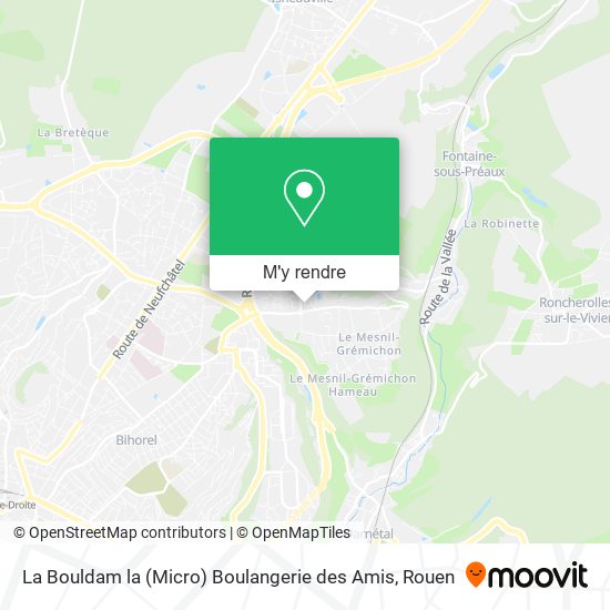 La Bouldam la (Micro) Boulangerie des Amis plan