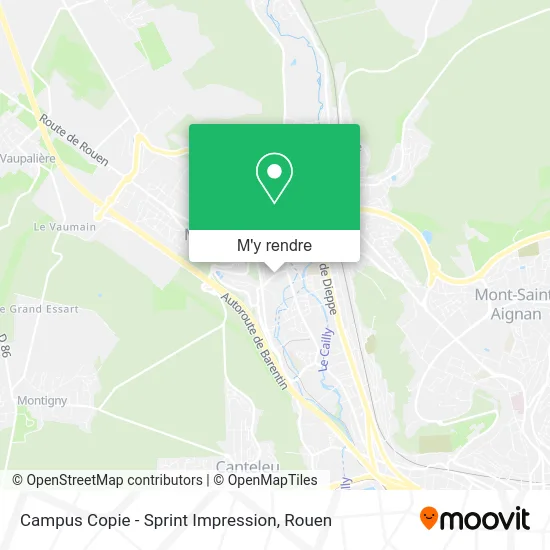 Campus Copie - Sprint Impression plan