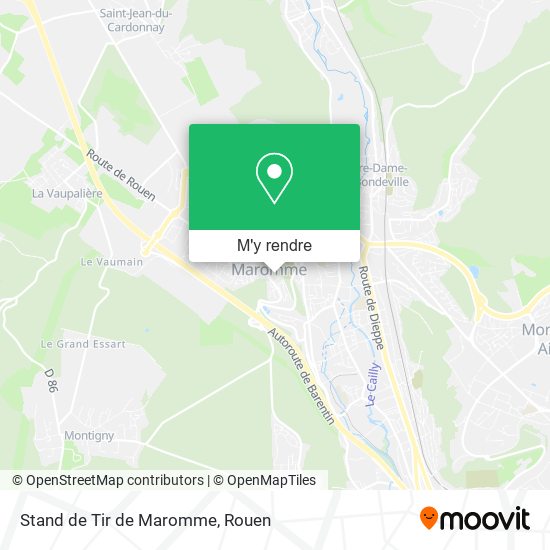Stand de Tir de Maromme plan