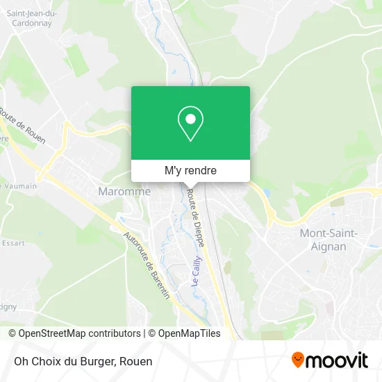 Oh Choix du Burger plan