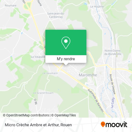 Micro Crèche Ambre et Arthur plan
