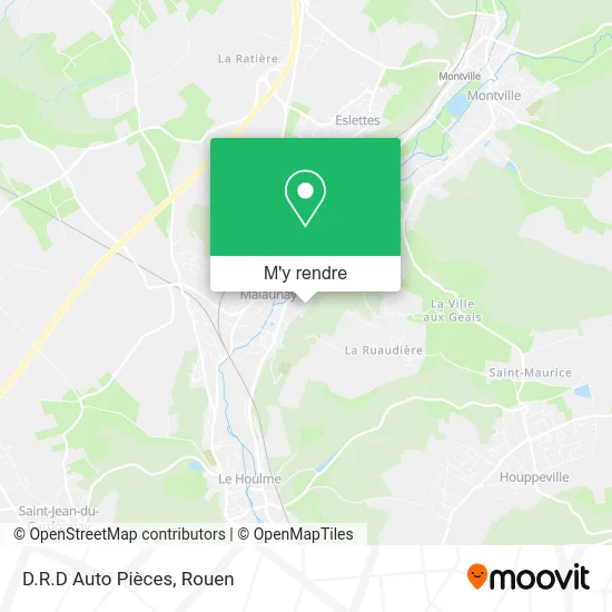 D.R.D Auto Pièces plan