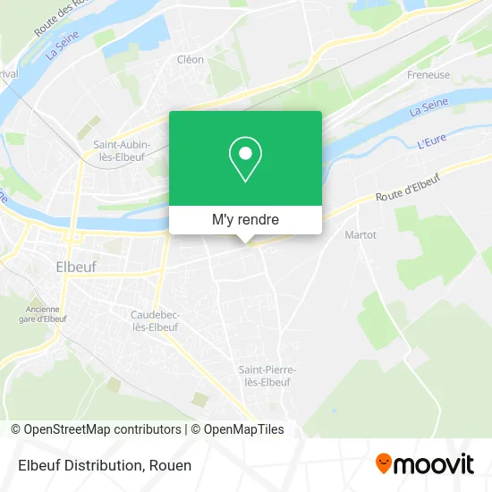 Elbeuf Distribution plan