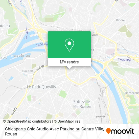 Chicaparts Chic Studio Avec Parking au Centre-Ville plan