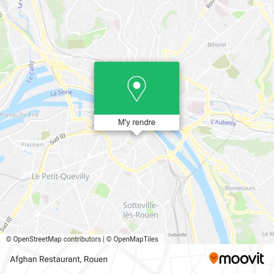 Afghan Restaurant plan