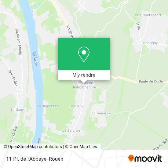 11 Pl. de l'Abbaye plan