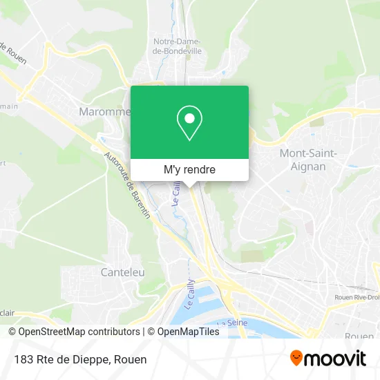 183 Rte de Dieppe plan