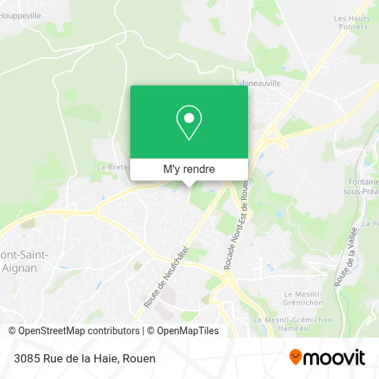 3085 Rue de la Haie plan