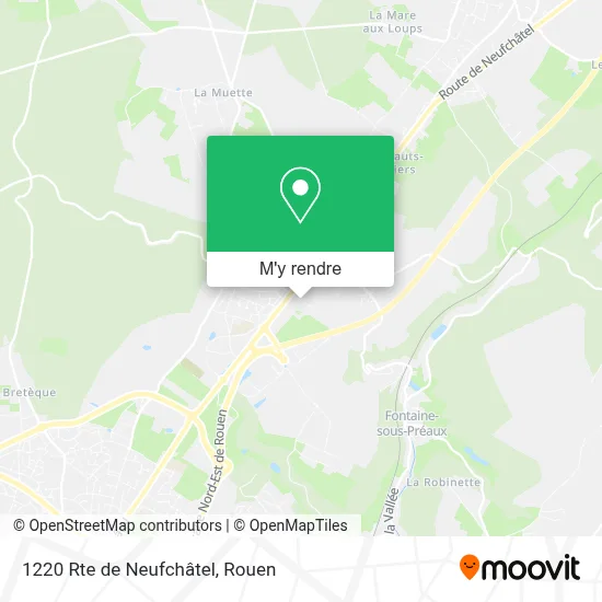 1220 Rte de Neufchâtel plan