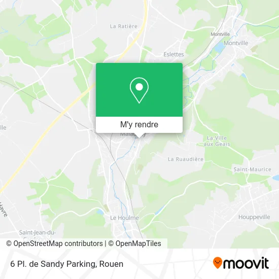 6 Pl. de Sandy Parking plan