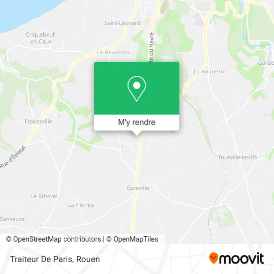 Traiteur De Paris plan