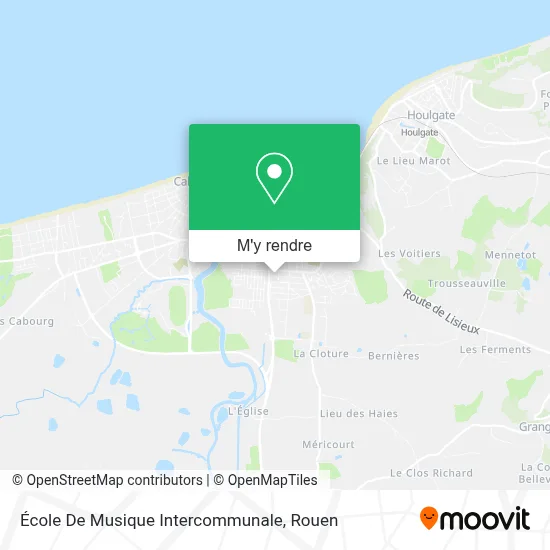 École De Musique Intercommunale plan