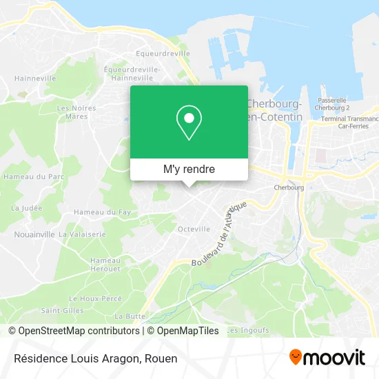 Résidence Louis Aragon plan