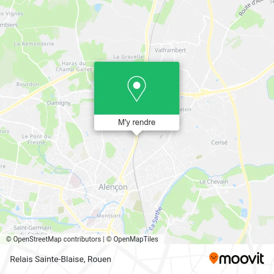 Relais Sainte-Blaise plan