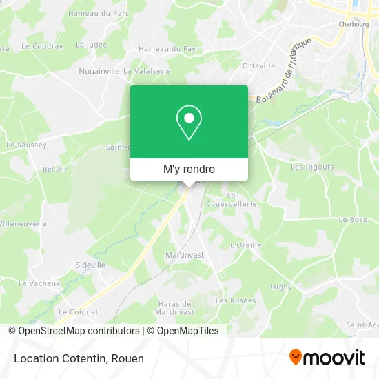 Location Cotentin plan