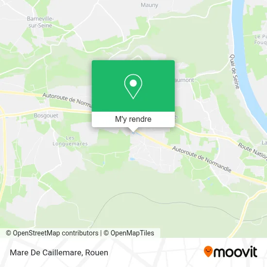 Mare De Caillemare plan