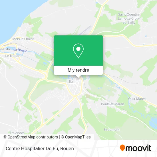 Centre Hospitalier De Eu plan