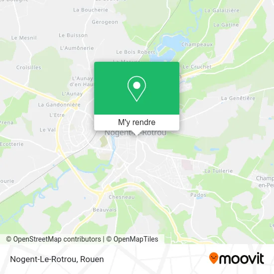 Nogent-Le-Rotrou plan